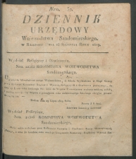 dziennik urzedowy woj.sandomierskiego 1819-32-00001